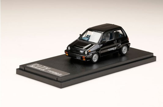 [ Back-order ] MARK43 PM43139BK 1:43 Honda CITY TURBO II 1983 BLACK (CUSTOMIZED COLOR)