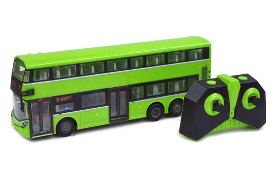 [ Back-order ] TINY ATRCSG001 Tiny 1:43 Radio Controlled Car B8L Singapore Bus Green