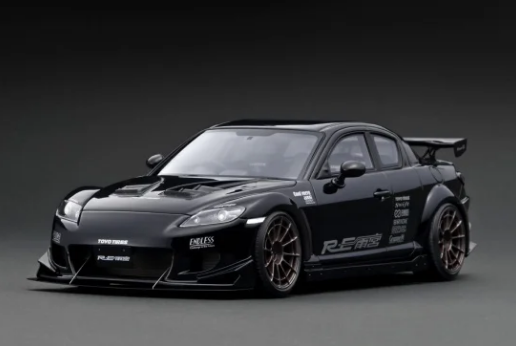 [ Back-order ] ignition model IG3179 1:18 Mazda RX-8 (SE3P) RE Amemiya Black