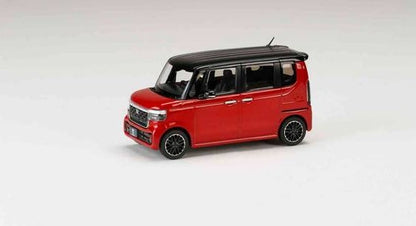 [ Back-order ] Hobby Japan HJ431006RM 1:43 Honda N-BOX Custom Premium Crystal Red Metallic & Black Diecast