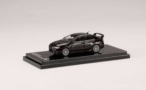 [ Back-order ] Hobby Japan HJ641053ABK 1:64 Mitsubishi Lancer Evolution 10 Phantom Black Pearl Die-cast