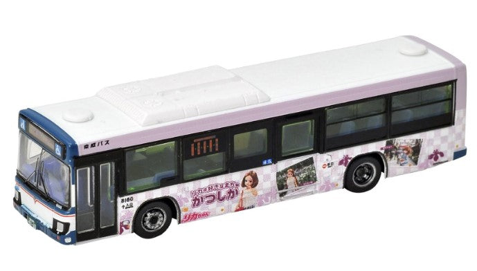 [ Back-order ] TOMYTEC 289289 The Bus Collection / Bus Colle Keikyu Bus Licca-chan Purple version Diorama Supplies