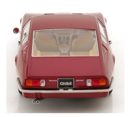 KKDC181273 KK scale 1:18 Maserati Ghibli Coupe 1969 Red Metallic