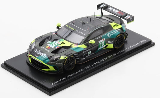 S9289 Spark 1:43 Aston Martin Vantage AMR LMGT3 #10 RACING SPIRIT OF LEMAN Le Mans 24H 2025 D. Deboer