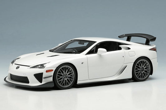 [ Back-order ] Make Up EIDOLON EM538B 1:43 Lexus LFA Nurburgring Package 2012 Whitetest White