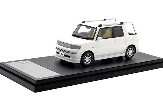 [ Back-order ] Hi-Story HS430WH 1:43 Toyota bB Open Deck (2001) White Resin