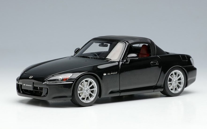 [ Back-order ] Make Up EIDOLON EM677E 1:43 Honda S2000 (AP2) 2005 Berlina Black