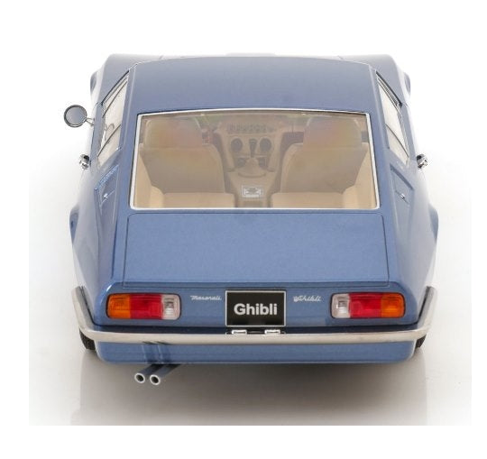 KKDC181271 KK scale 1:18 Maserati Ghibli Coupe 1969 Blue Metallic