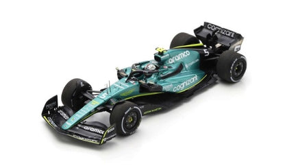 S8552 SPARK 1:43 Aston Martin AMR22 #5 Aramco Cognizant Abu Dhabi GP 2022 "Last Race" S.Vettel