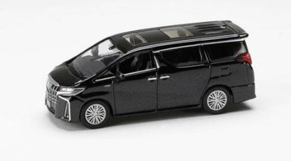 [ Back-order ] Hobby Japan HJ645012BMBK 1:64 Toyota Alphard Hybrid (H30W) / with Sun Roof Sparkling Black Pearl Crystal Shine (220) Die-cast