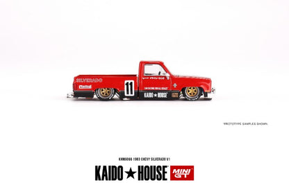 KHMG066 TSM MINI-GT 1:64 Chevrolet Silverado KAIDO V1 LHD