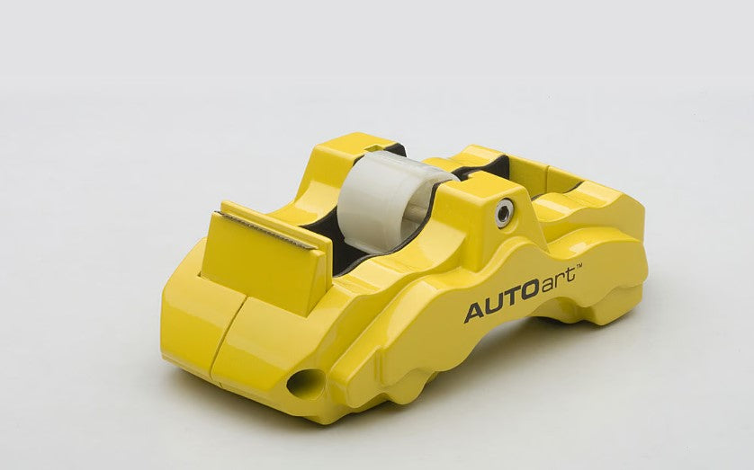 [ Back-order ] AUTOart 40274 Brake Caliper Tape Dispenser Yellow Die-cast