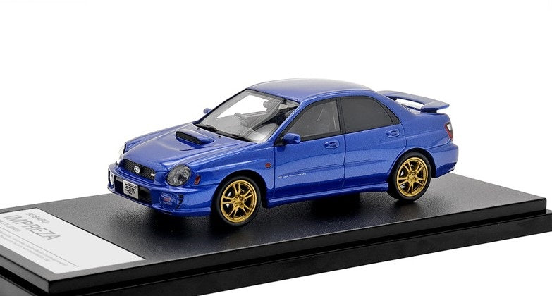 [ Back-order ] Hi-Story HS401BL 1:43 SUBARU IMPREZA WRX STi (2001) WR Blue Mica Resin