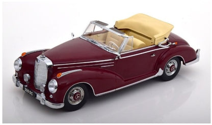 KKDC180942 KK scale 1:18 Mercedes 300 SC W188 Cabrio 1957 Dark Red