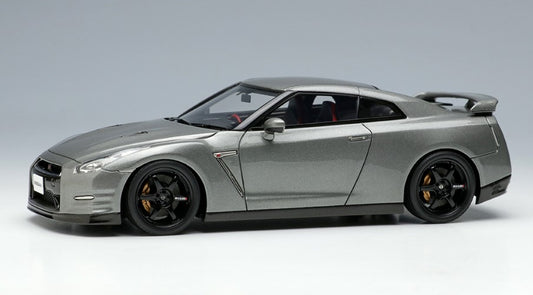 [ Back-order ] Make Up EIDOLON EM683E 1:43 Nissan GT-R Track Edition Engineered By Nismo 2015 Dark Metal Gray