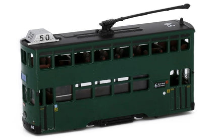 [ Back-order ] TINY ATC65937 1:120 Tiny City No.32 Hong Kong Tram (Sheung Wan Western Market) Diecast