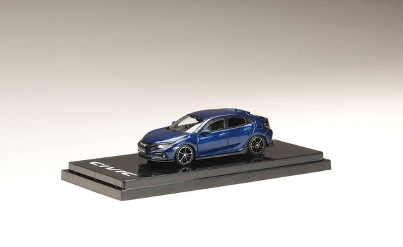 [ Back-order ] Hobby Japan HJ642018ABL 1:64 Honda Civic H/B (FK7) 2020 Obsidian Blue Pearl