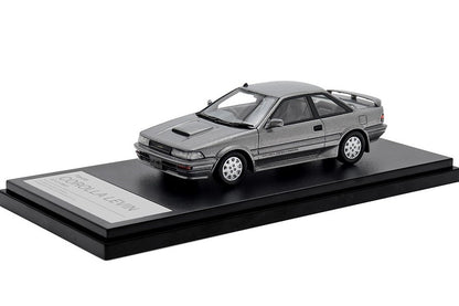 [ Back-order ] Hi-Story HS447GY 1:43 Toyota COROLLA LEVIN GT-Z (1987) Gray Metallic Resin