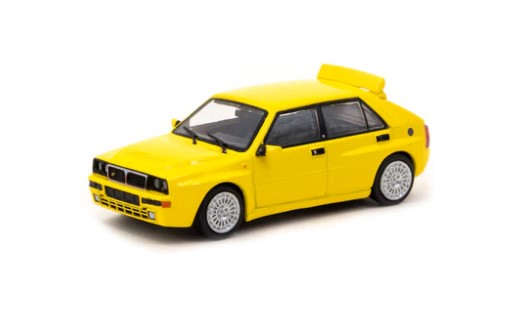 T64R-TL049-GG Tarmac Works 1:64 Lancia Delta HF integrale Giallo Ginestra