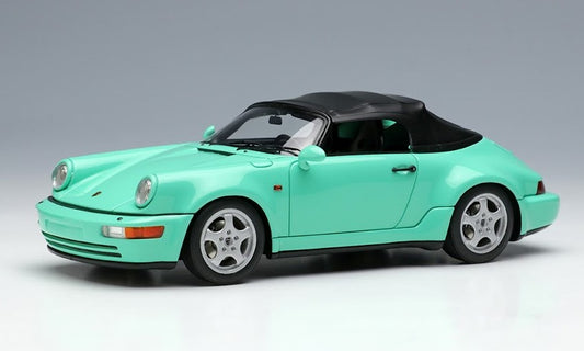 [ Back-order ] Make Up VISION VM166D 1:43 Porsche 911 (964) Speedster Turbo Look 1993 Mint Green