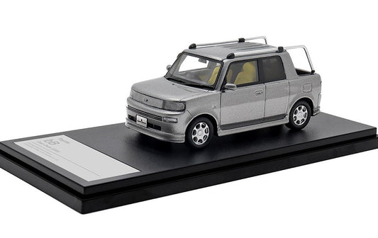 [ Back-order ] Hi-Story HS430GY 1:43 Toyota bB Open Deck (2001) Gray Metallic Resin