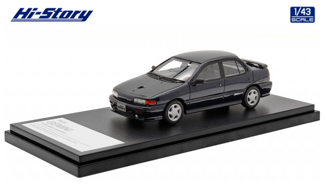 [ Back-order ] Hi-Story HS386BL 1:43 ISUZU GEMINI R 4WD (1990) Customized Mystic Blue Mica Resin