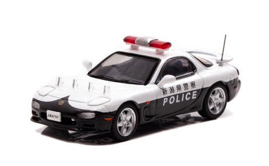 H7640021 RAI'S 1:64 Mazda RX-7 (FD3S) Niigata Prefectural Police Traffic Riot Police Vehicle (355)