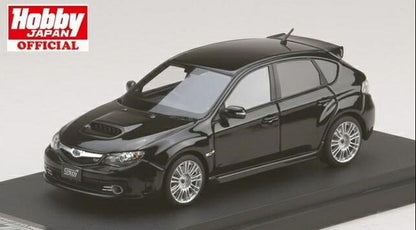 [ Back-order ] MARK43 PM4370SBK 1:43 Subaru Impreza WRX STI (GRB) Car with genuine options Obsidian Black Pearl