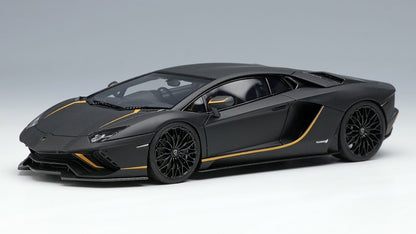 [ Back-order ] Make Up EIDOLON EM597C 1:43 Lamborghini Aventador S Japan Limited Edition 2021 Nero Purso (Matte Black)