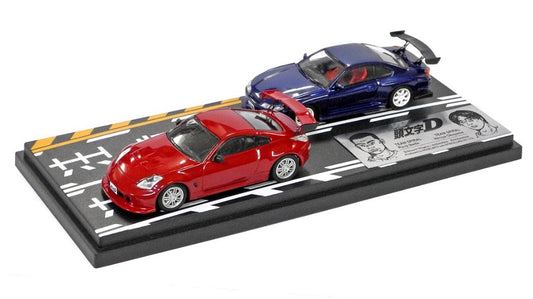 [ Back-order ] MODELER'S MD64204 1:64 Initial D Set Vol.4 Ryuji Ikeda Fairlady Z (Z33) & Hiroya Okuyama Silvia (S15)