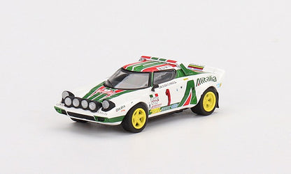 MGT00422-L TSM MINI-GT 1:64 Lancia Stratos HF Monte Carlo 1977 #1 LHD