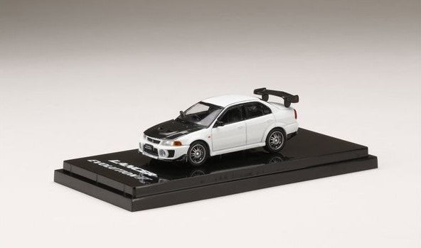 [ Back-order ] Hobby Japan HJ641032BW 1:64 Mitsubishi LANCER GSR EVOLUTION 5 (CP9A) 1998 Customized Version White