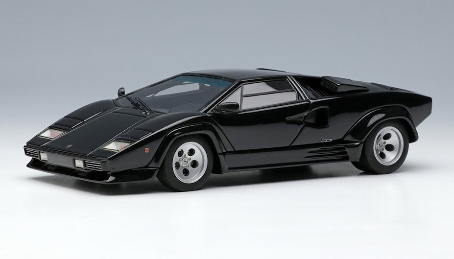 [ Back-order ] Make Up EIDOLON EM652B 1:43 Lamborghini Countach LP5000 QV 1988 Black