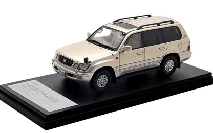 [ Back-order ] Hi-Story HS439BG 1:43 Toyota LAND CRUISER CYGNUS (2001) Beige Metallic Resin