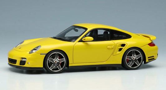 [ Back-order ] Make Up VISION VM190B 1:43 Porsche 911 (997) Turbo 2006 Speed Yellow