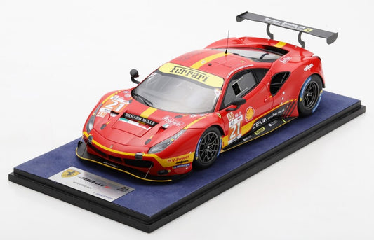 LS18LM036 LookSmart 1:18 Ferrari 488 GTE EVO #21 AF CORSE 24h Le Mans 2023