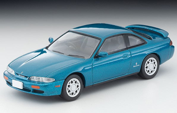 LV-N313b TOMYTEC Tomica 1:64 Nissan Silvia Q's TypeS Blue Green 1994