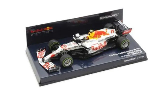 410211611 MINICHAMPS 1:43 Red Bull Racing Honda RB16B Sergio Perez Turkish GP 2021 3rd place (Thanks Honda Color)