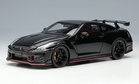 [ Back-order ] Make Up EIDOLON EM685D 1:43 Nissan GT-R NISMO 2024 Meteor Flake Black Pearl