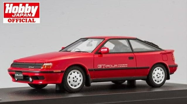 [ Back-order ] MARK43 PM4337R 1:43 Toyota Celica GT-FOUR (ST165) 1987 Super Red II