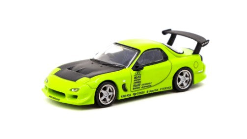 T64G-TL022-LG TARMAC WORKS 1:64 VERTEX RX-7 FD3S Light Green