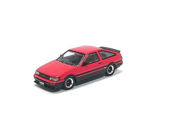 [ Back-order ] INNO Models IN64-AE86-REJS 1:64 Toyota Corolla AE86 Levin Red/Black