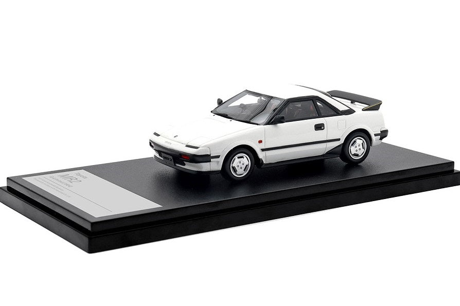 [ Back-order ] Hi-Story HS448WH 1:43 Toyota MR2 G-Limited (1984) Super White II Resin