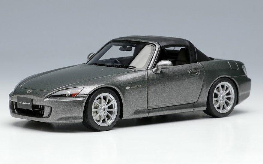 [ Back-order ] Make Up EIDOLON EM677C 1:43 Honda S2000 (AP2) 2005 Moonrock Metallic