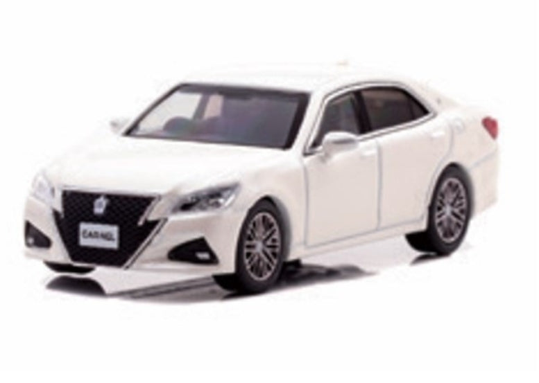 CN640047 CAR-NEL 1:64 Toyota Crown Athlete S 2015 White Pearl Crystal Shine