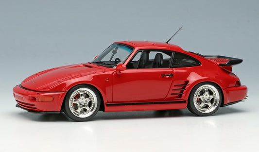 [ Back-order ] Make Up VISION VM161B 1:43 Porsche 911 (964) Turbo S Exclusive Flat Nose 1994 Guards Red