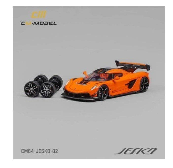 CM64-JESKO-02 CM-MODEL 1:64 Koenigsegg Jesko Attack Orange