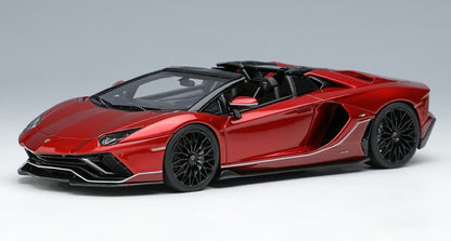 [ Back-order ] Make Up EIDOLON EM637A 1:43 Lamborghini Aventador LP780-4 Ultime Roadster 2021 (Diansus Wheel) Rosso Efest/Rossometis