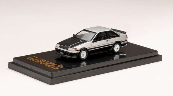 [ Back-order ] Hobby Japan HJ641035TSK 1:64 Toyota COROLLA AE86 2door TOM'S IGETA WHEEL Silver / Black