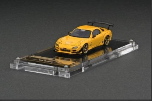 IG2726 ignition model 1:64 Mazda FEED RX-7 (FD3S) Yellow